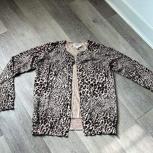 Cheetah Print Cardigan